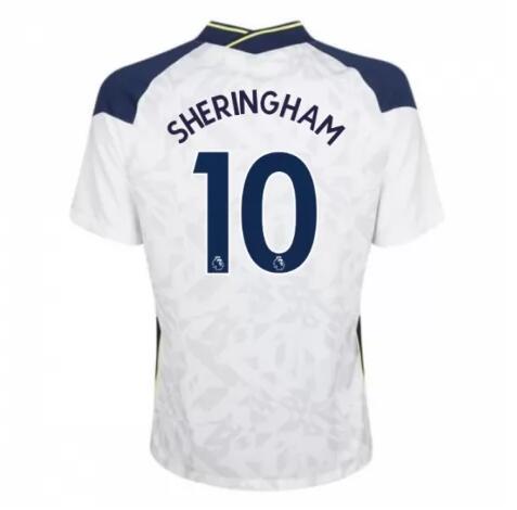 Tottenham Hotspur Home Kit Soccer Jersey SHERINGHAM 10 2020/21